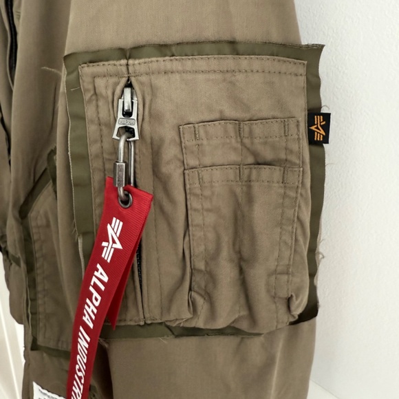 Alpha Industries Bomber Jacket CWU 36/P MOD W, OG-107 GREEN - Picture 8 of 10